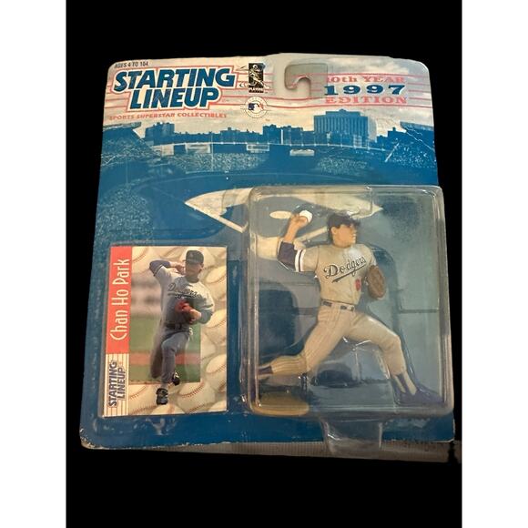 Starting Lineup Chan Ho Park Los Angeles Dodgers 1997 Vintage Korea - Picture 1 of 4